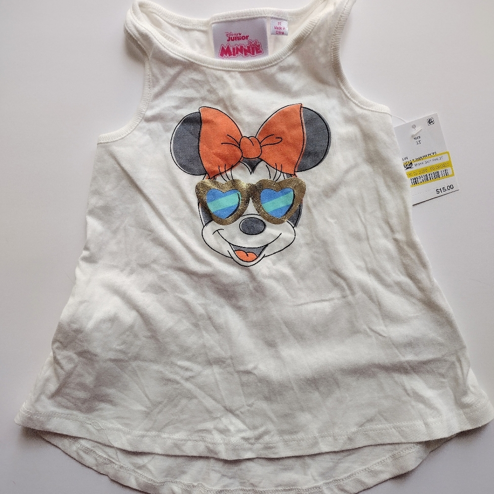 New Disney Jr 3T Minnie Mouse Shirt